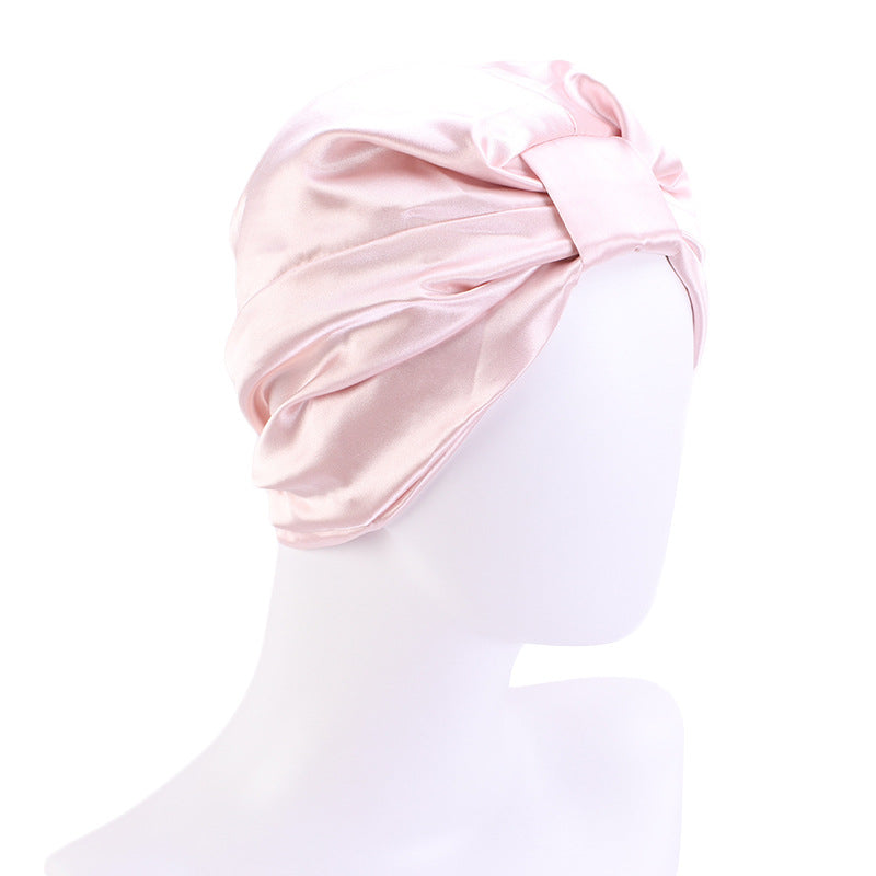 Luxe Sleep Turban – Elegance, Comfort & Hair Protection