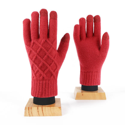 Women's Outdoor Weatherproof Knitted Magic Gloves