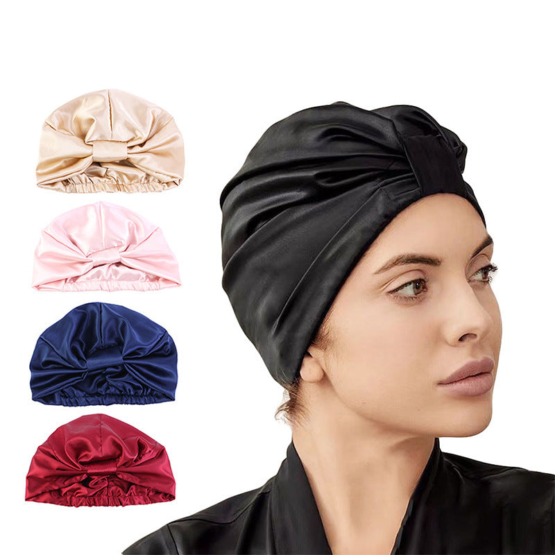 Luxe Sleep Turban – Elegance, Comfort & Hair Protection