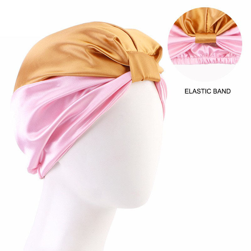 Luxe Sleep Turban – Elegance, Comfort & Hair Protection