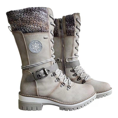 Winter High Heel Plus Size Martin Boots