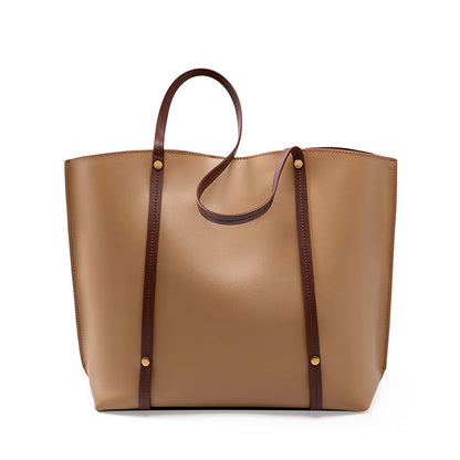 Auréna Soft Leather Tote – Timeless Elegance Meets Everyday Function